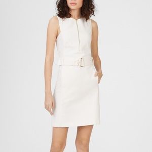 NWT Club Monaco off white denim dress, size 8